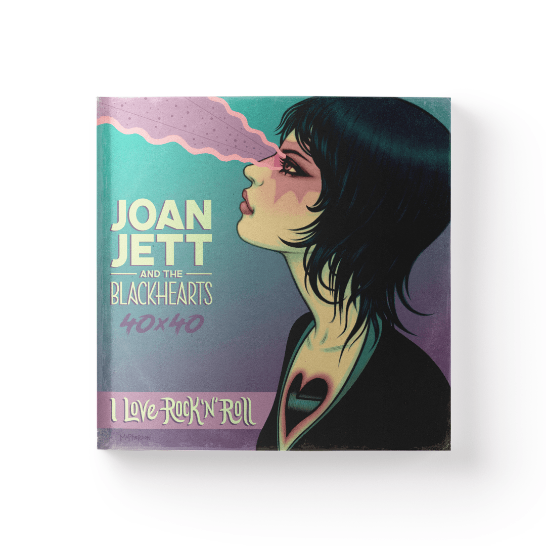 JOAN JETT & THE BLACKHEARTS - 40x40: Bad Reputation/I Love Rock 'n' Roll (6605486162060)