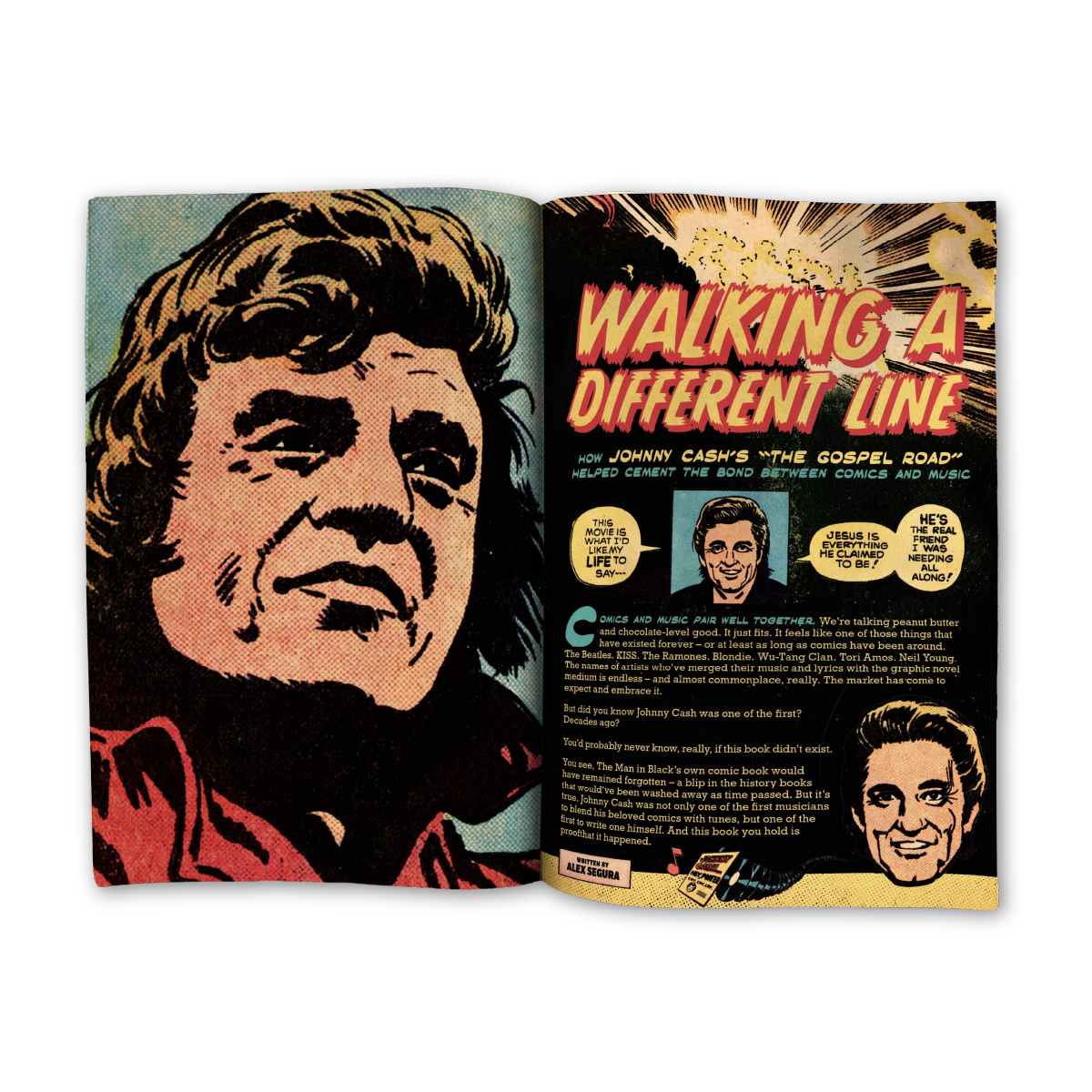 Hello, I'm Johnny Cash - Comic Book