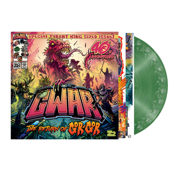 GWAR: 'The Return of Gor Gor' Transparent Green Vinyl LP – Z2 Comics