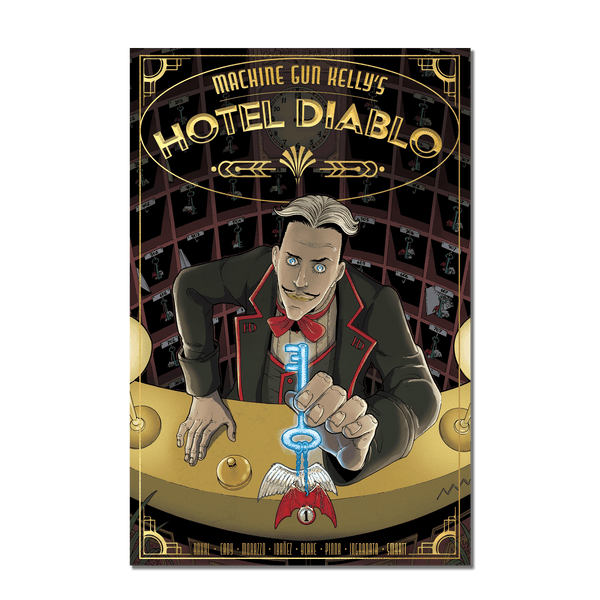 Machine Gun Kelly's Hotel Diablo Graphic Novel - Hardcover – Z2 Comics