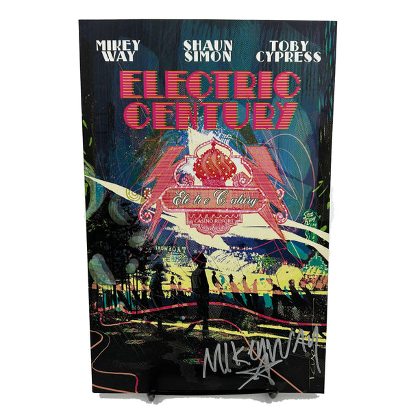 MIKEY WAY SIGNED - ELECTRIC CENTURY - THE GRAPHIC NOVEL
