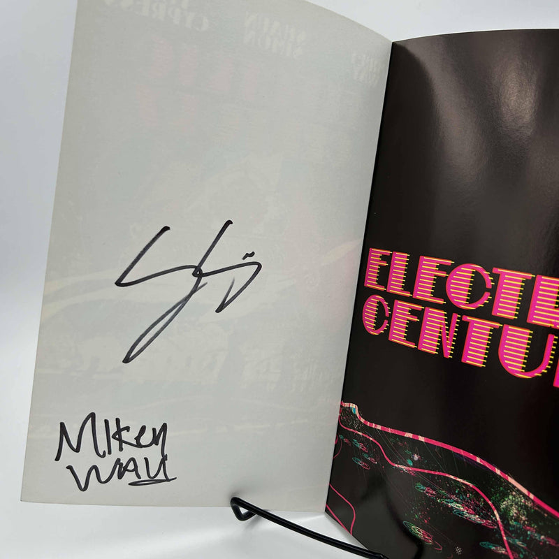 SIGNED MIKEY WAY - ELECTRIC CENTURY - THE GRAPHIC NOVEL - Softcover book (inside signature)