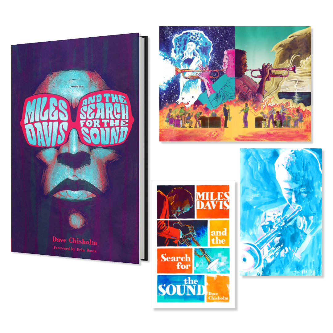 Miles Davis and the Search for the Sound - Deluxe Bundle – Z2 Comics Miles Davis and the Search for the Sound - Deluxe Bundle – Z2 Comics