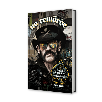 NO REMORSE: THE ILLUSTRATED TRUE STORIES OF LEMMY KILMISTER AND MOTÖRHEAD - STANDARD HARDCOVER