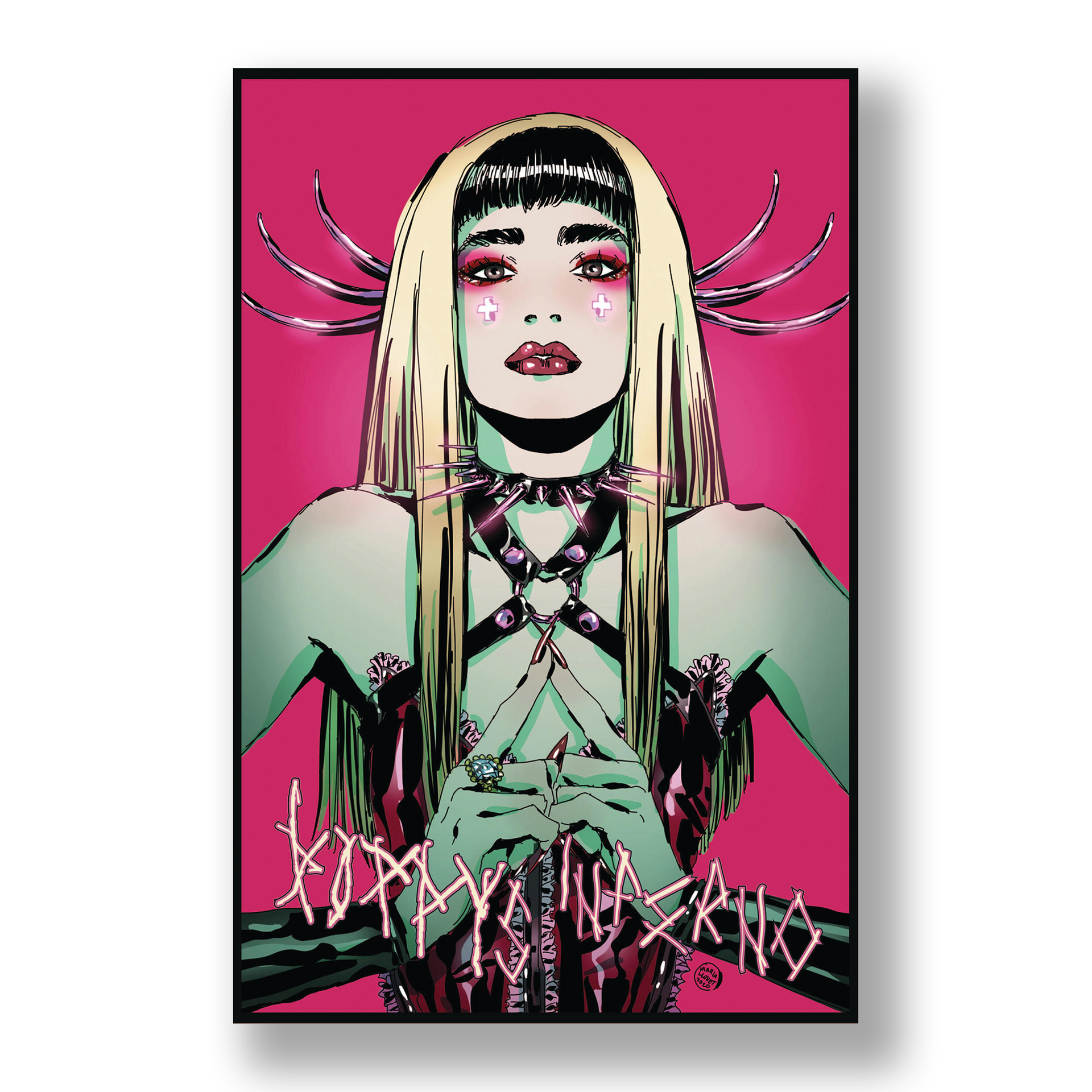 Poppy 'Music To Scream To' and Poppy's Inferno - PINK Hardcover