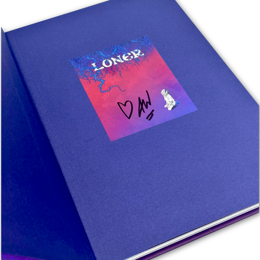 SIGNED Alison Wonderland: LONER - Hardcover Graphic Novel (Numbered to 100)