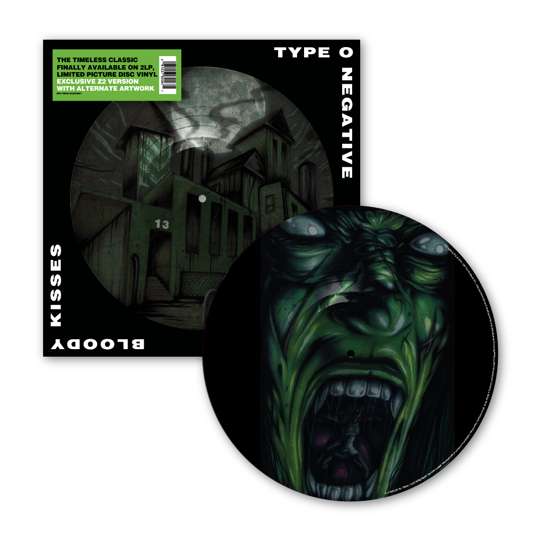 Type O Negative: Bloody Kisses 30 - Green Edition – Z2 Comics Type O Negative: Bloody Kisses 30 - Green Edition – Z2 Comics