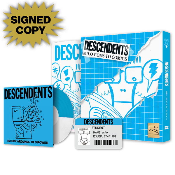DESCENDENTS: Milo Goes To Comics - Graphic Novel + 7