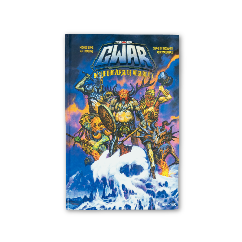 GWAR: 'The New Dark Ages' LP - Exclusive Sunbolt Color Variant and Softcover Book