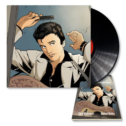 Elvis Presley (1956 Self-Titled Album) Limited Edition Picture Disc LP & Book