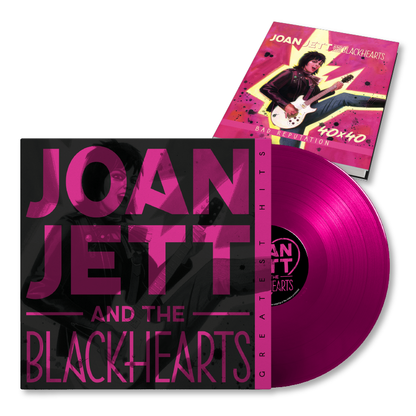 Joan Jett & The Blackhearts: Greatest Hits - Magenta Vinyl LP + Book (Limited Edition)