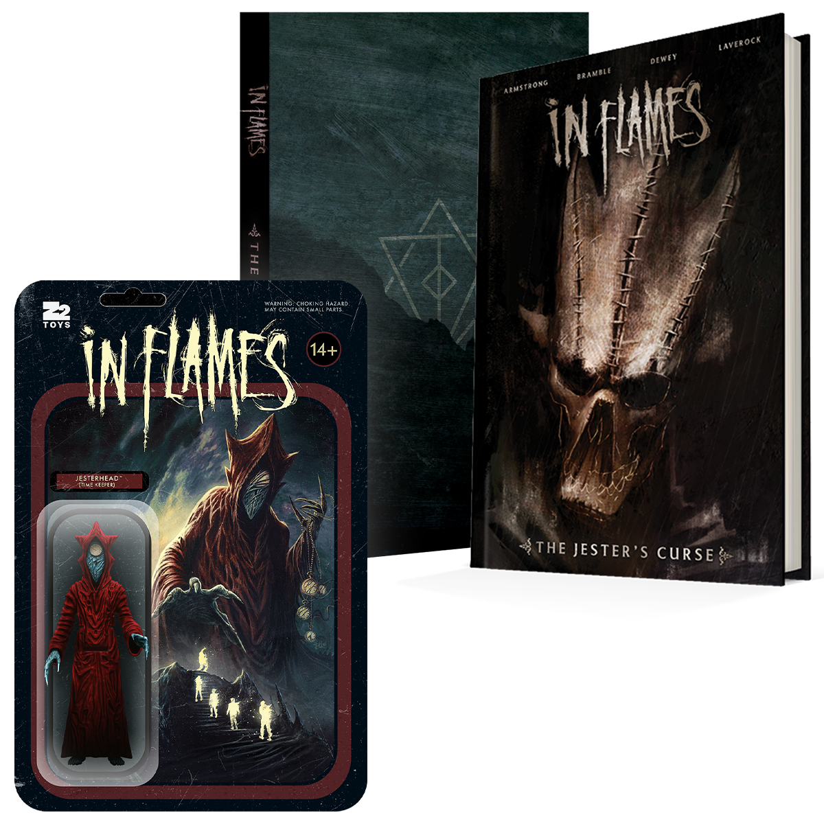 In Flames Presents: The Jester's Curse Graphic Novel - Deluxe In Flames Presents: The Jester's Curse Graphic Novel - Deluxe