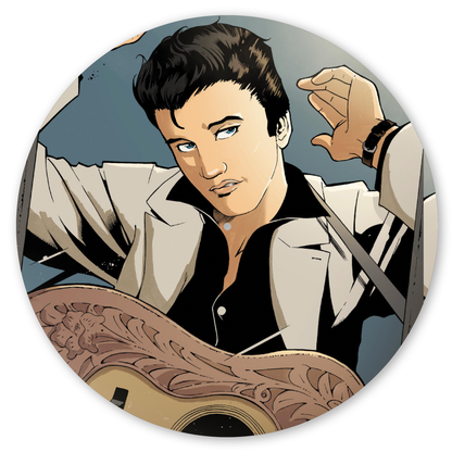 Elvis: The Official Graphic Novel SIGNED Super Deluxe Edition