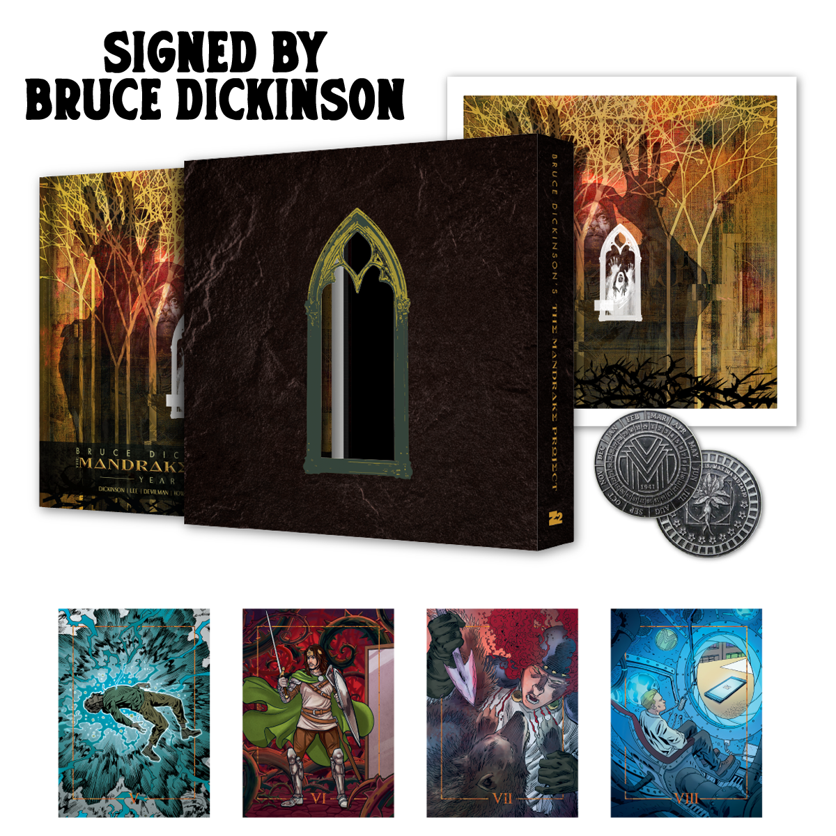 BRUCE DICKINSON'S THE MANDRAKE PROJECT: YEAR TWO (Signed Platinum Edition)