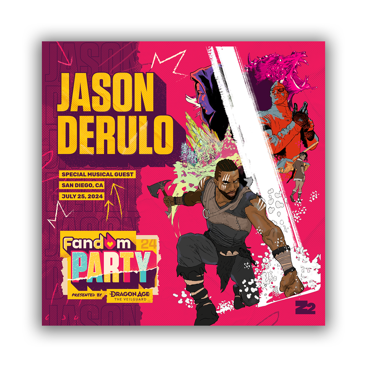 Jason Derulo's UZO - SDCC 2024 Exclusive