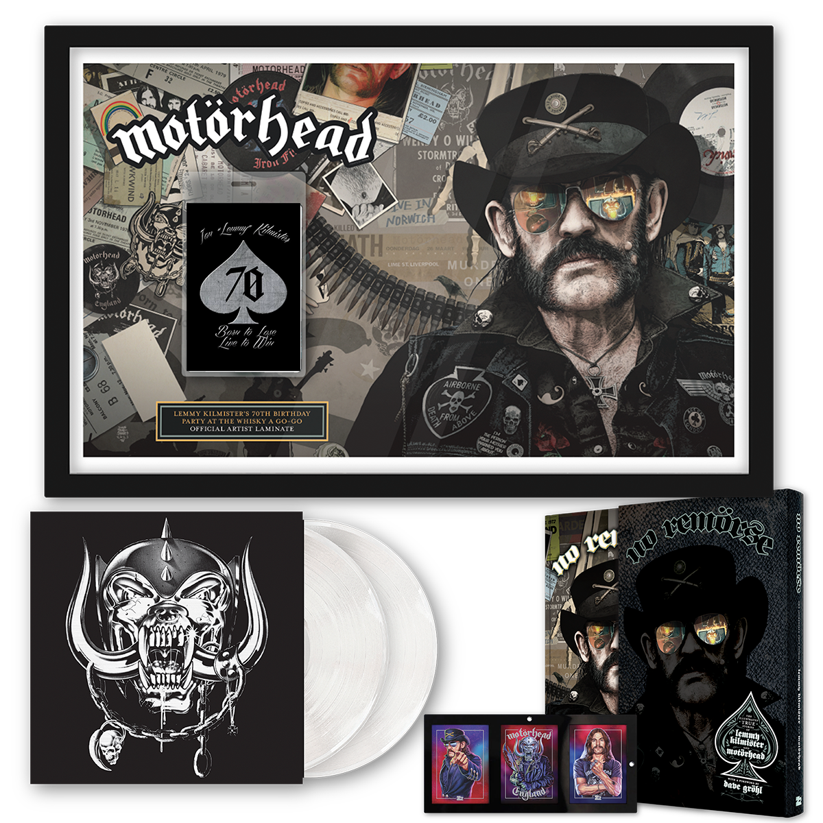 NO REMORSE: THE ILLUSTRATED TRUE STORIES OF LEMMY KILMISTER AND MOTÖRHEAD - ALL ACCESS EDITION