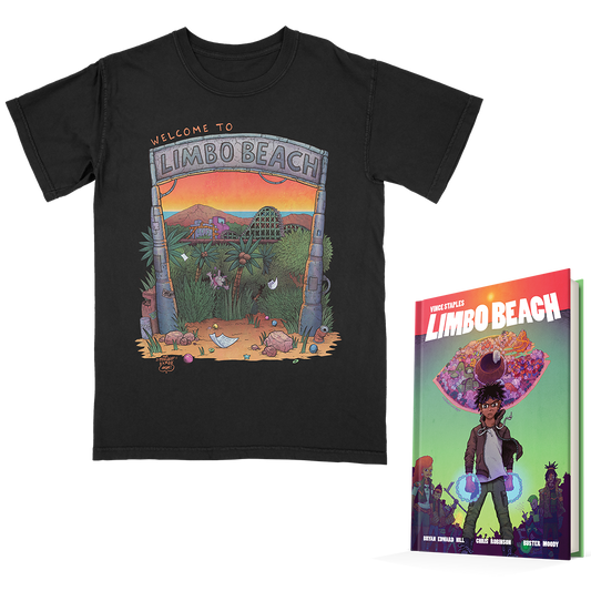 Vince Staples - 'Welcome' T-Shirt and Signed Book