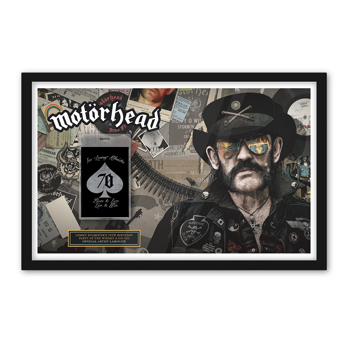 NO REMORSE: THE ILLUSTRATED TRUE STORIES OF LEMMY KILMISTER AND MOTÖRHEAD - ALL ACCESS EDITION