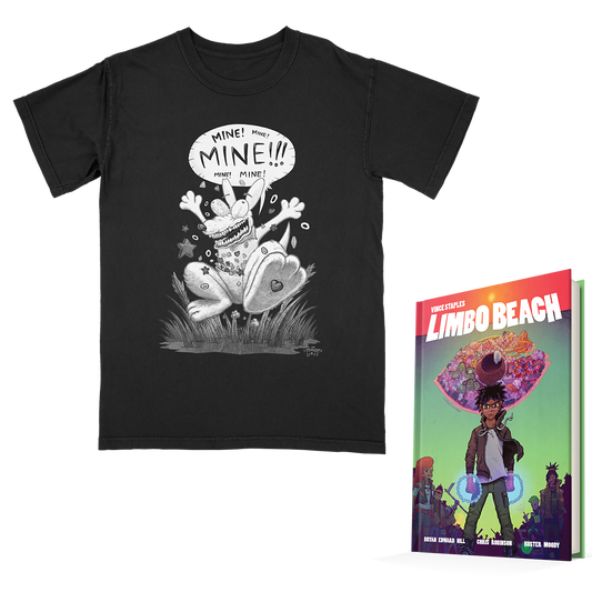 Vince Staples - 'Mine' T-Shirt and Signed Book