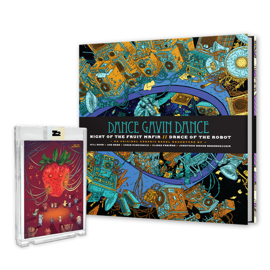 Dance Gavin Dance: Night of the Fruit Mafia // Dance of the Robot - Graphic Novel + Collector's Card (Standard Edition)