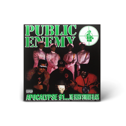 Public Enemy - 'Apocalypse 91: The Enemy Strikes Black' LP on Limited Edition Translucent Green Vinyl