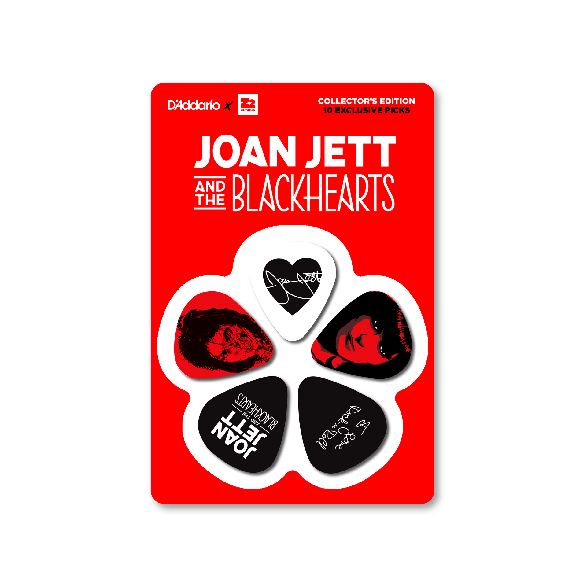 Joan Jett - Guitar Picks – Z2 Comics